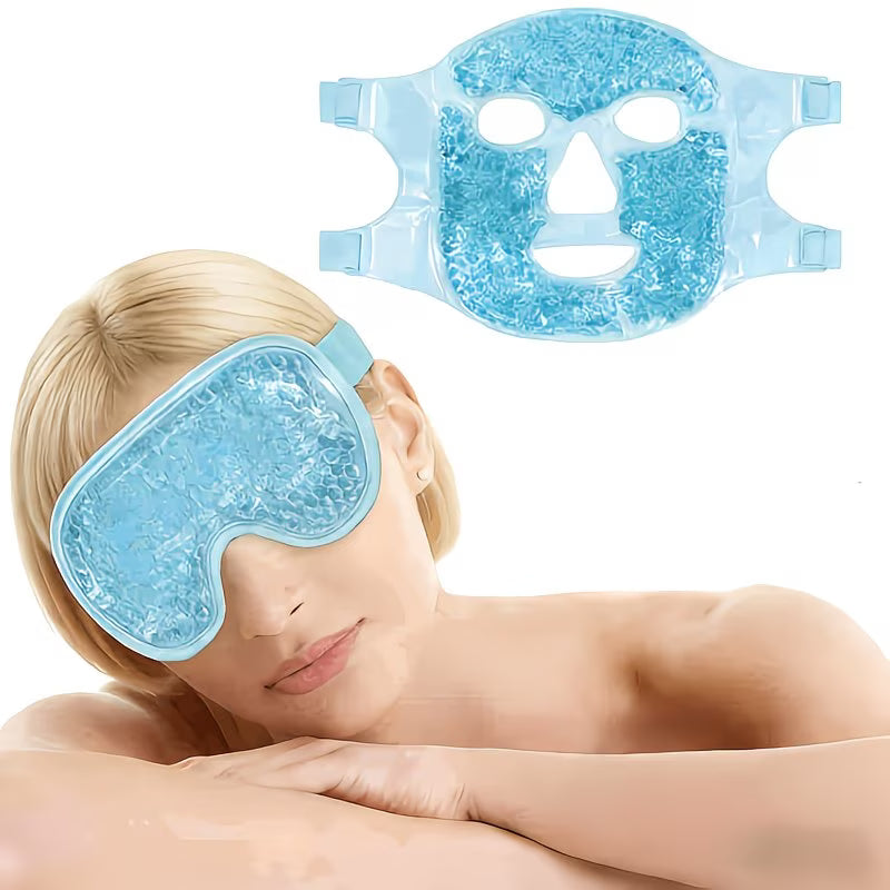 Gratis geschenk 2 delig herbruikbaar koud gezichtsmasker
