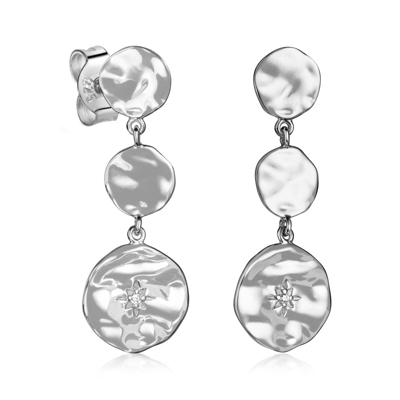 Oorknopjes met Zirkonia Sterling Zilver 925/000