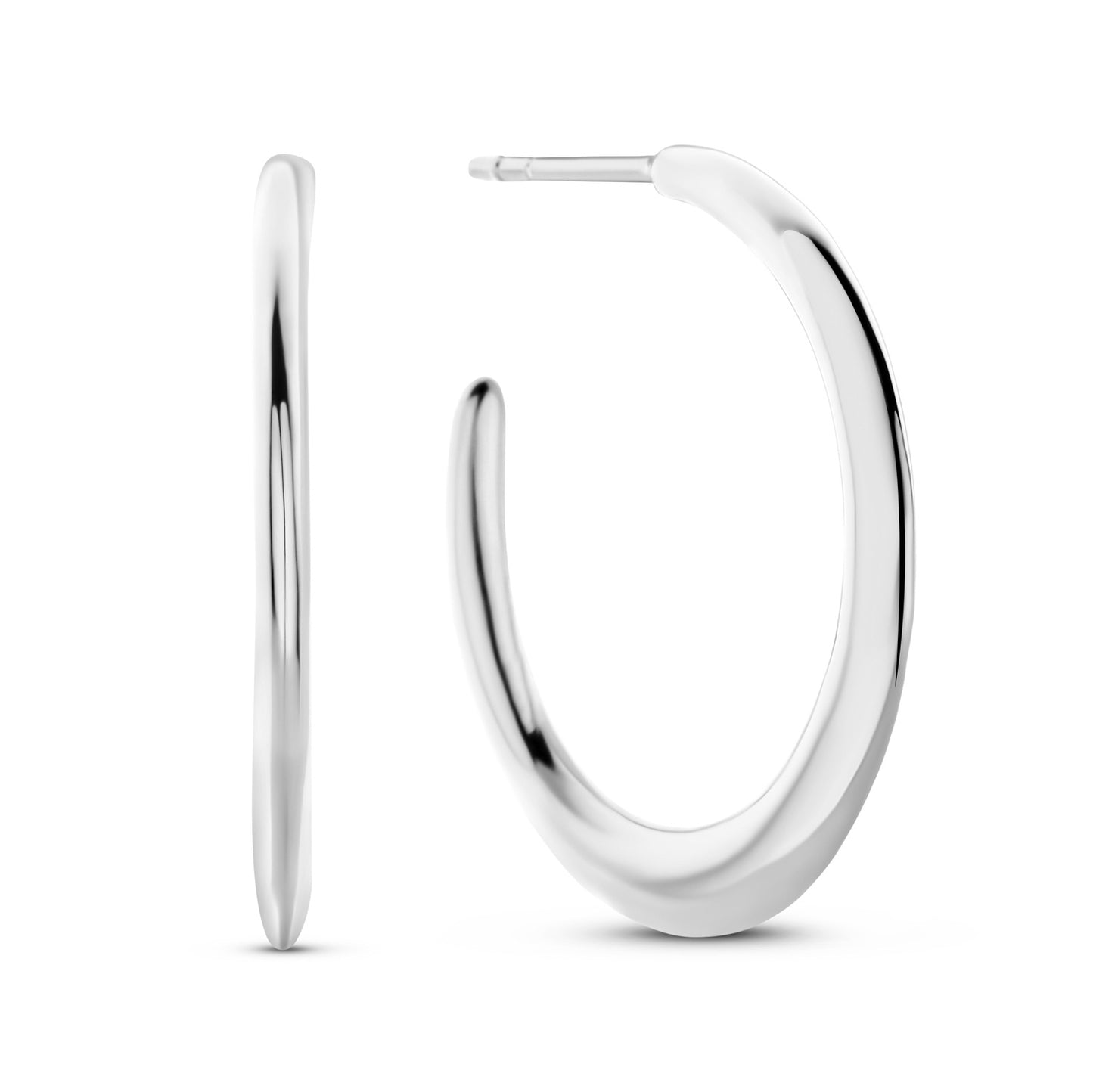 (51391) Creolen Ø 25 mm Sterling Zilver 925/000