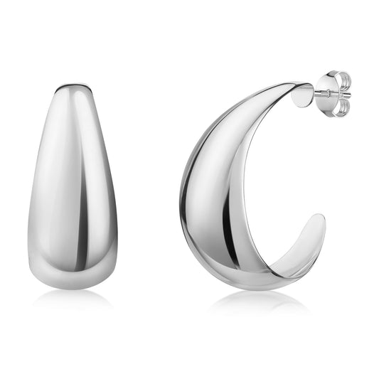 Boucles d'oreilles en argent sterling 925/000
