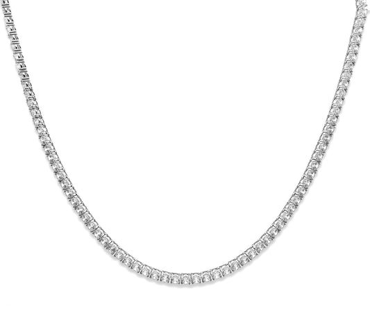Tennisketting met Zirkonia 3,5 mm Sterling Zilver 925/000