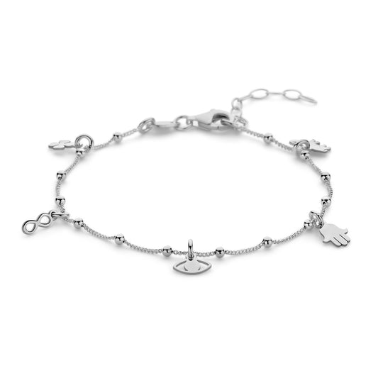 Armband met hangers Sterling Zilver 925/000
