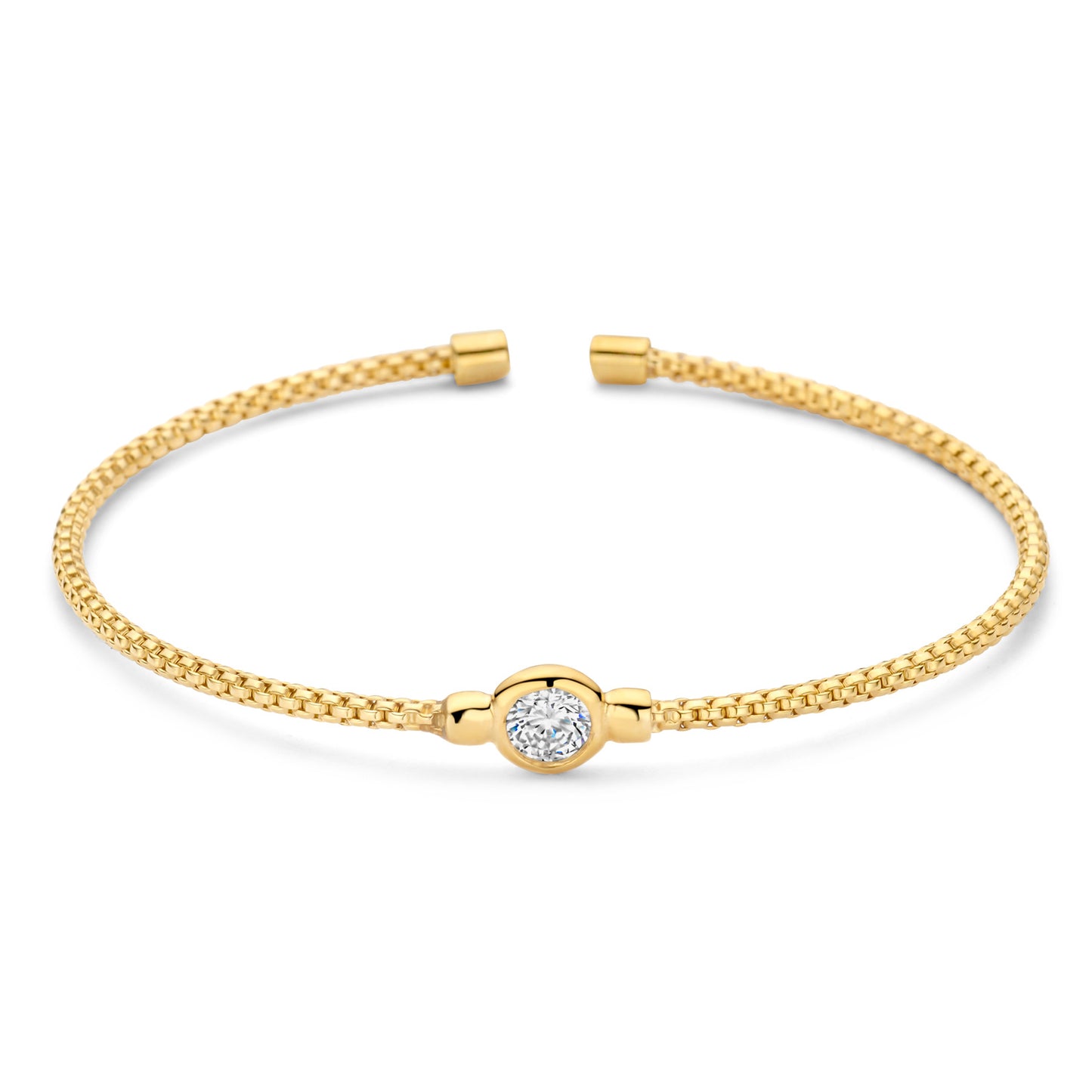 (51559) Bangle met Zirkonia Sterling Zilver 925/000