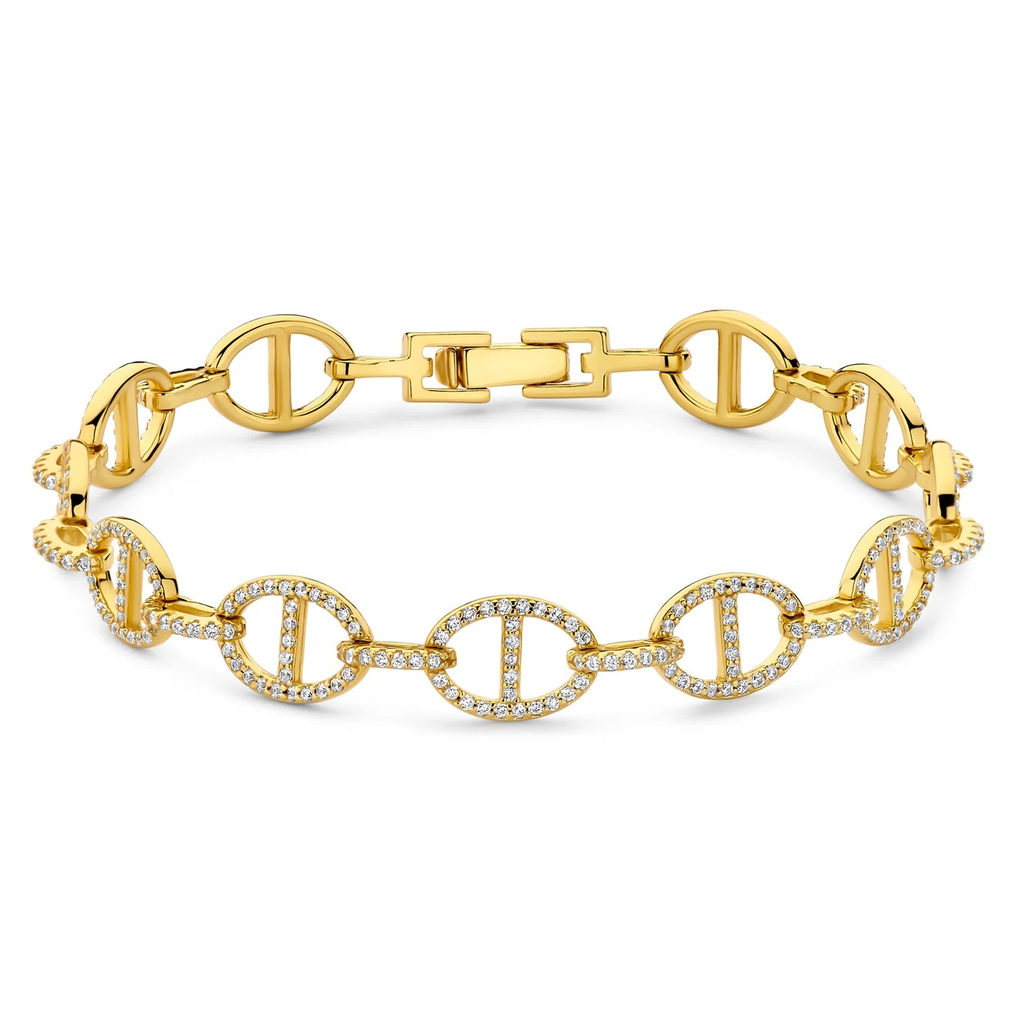 (51617/51615) Set Helena Sterling zilver goud verguld