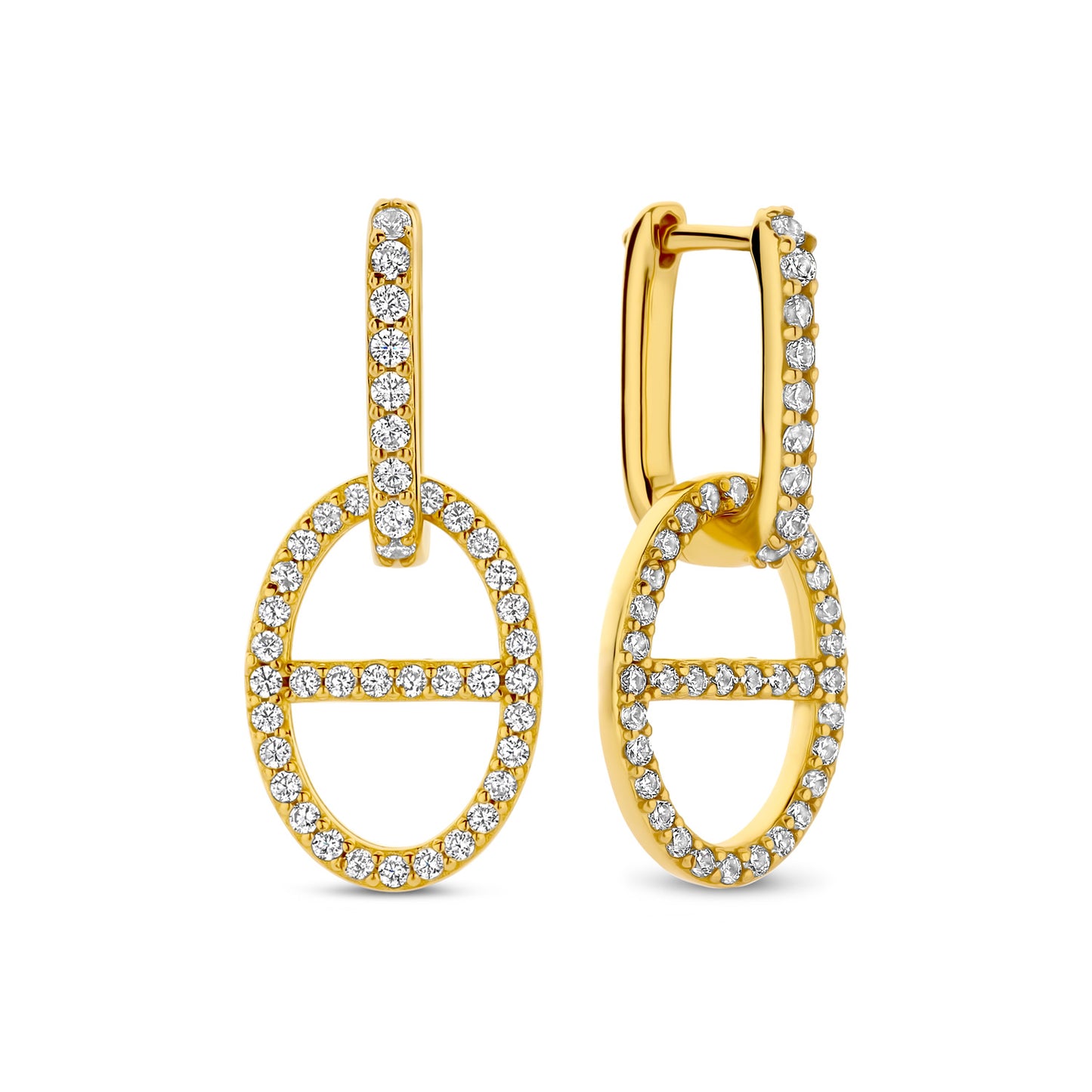 (51617/51615) Set Helena Sterling zilver goud verguld