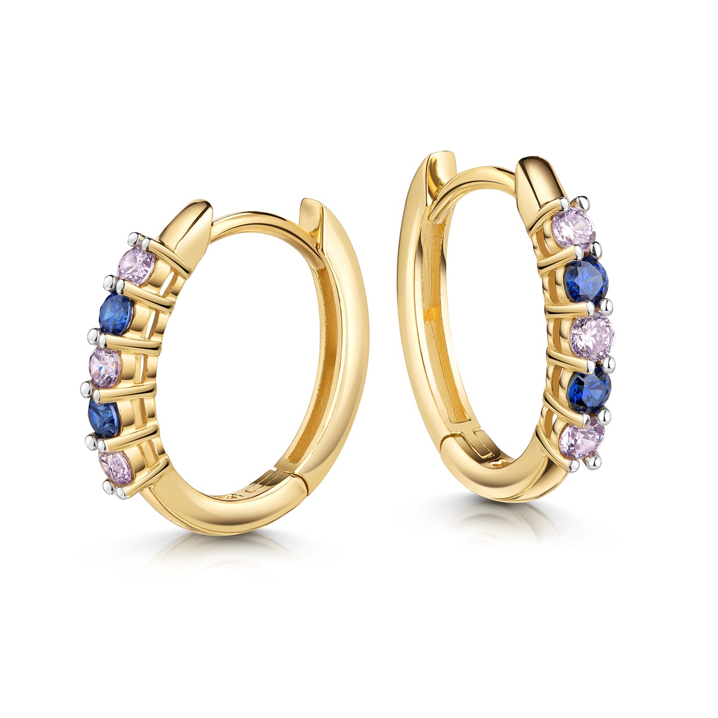 (54229) Klapcreolen met 10 Zirkonia