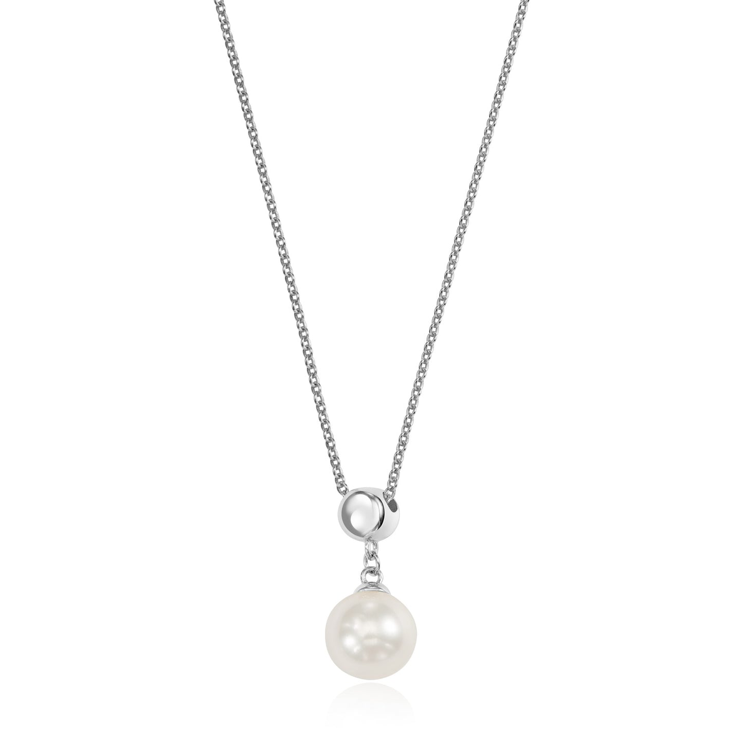 (54301) Collier avec perle d'eau douce Argent 925/000