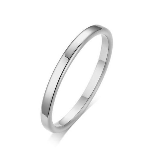 Damesring 2,4 mm breed Sterling Zilver 925/000