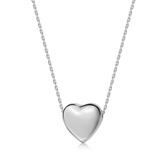 Halsketting met hanger Hartje Sterling Zilver 925/000