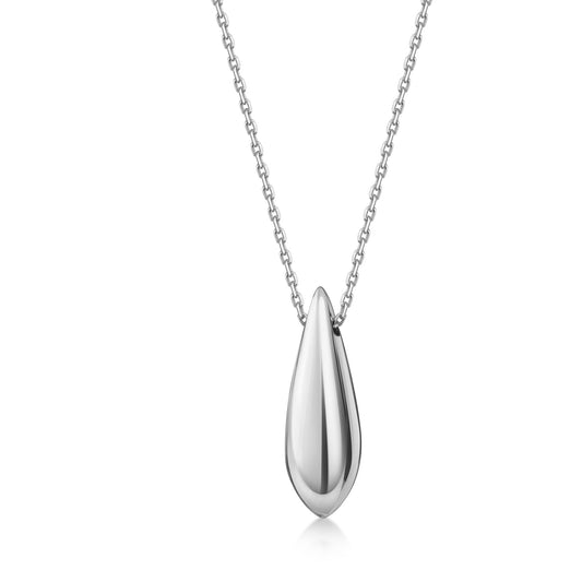 Halsketting met hanger Druppel Sterling Zilver 925/000